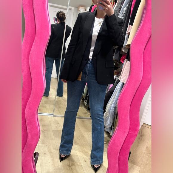 Alexander Wang black blazer with shawl collar size M - Picture 12 of 16